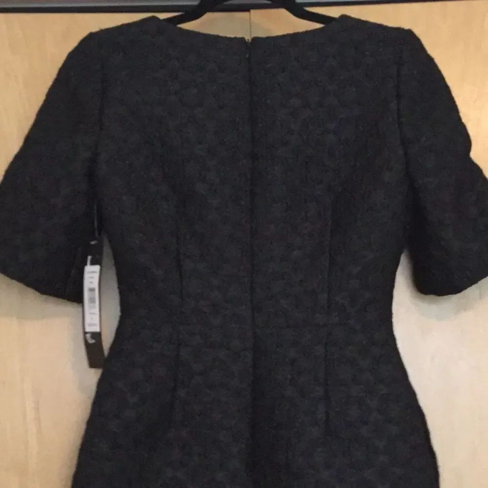 Badgley Mischka Jacquard Cocktail Dress - Picture 7 of 8